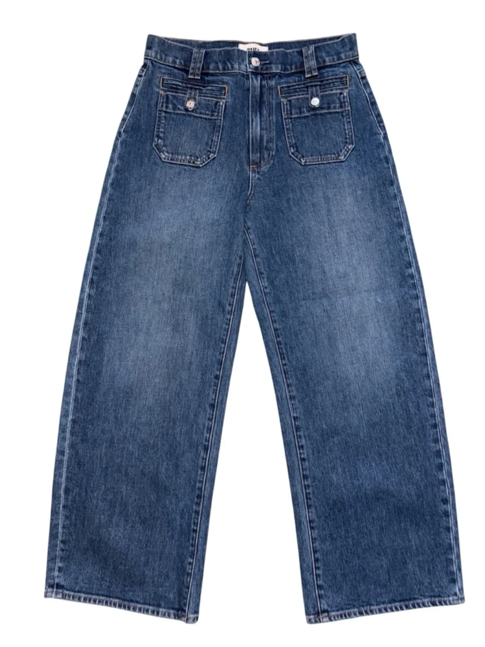PAIGE Arellia Ankle Barrel Leg Jeans in Paradox Size 28 NWT - Picture 2 of 10